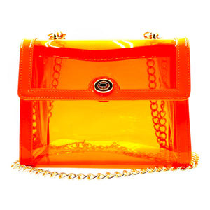 
                  
                    Vinyl Orange Bag
                  
                