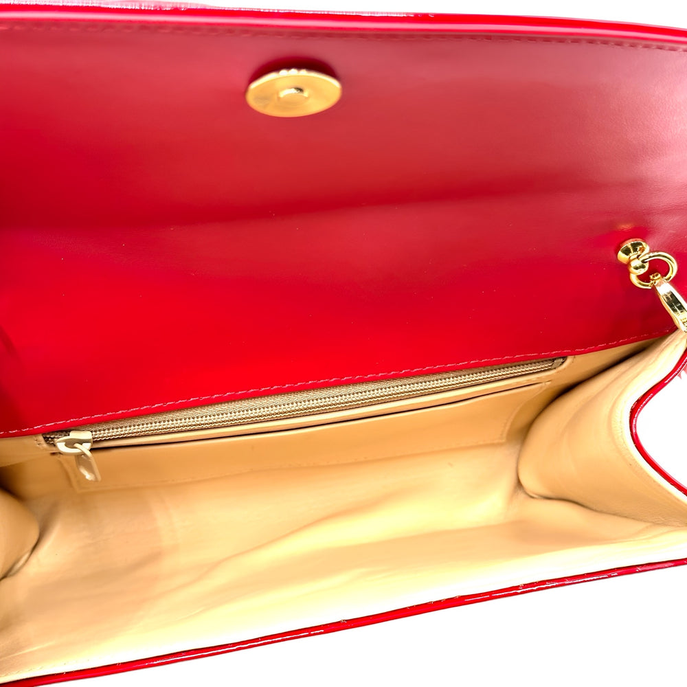 
                  
                    Pochette Red Vernice
                  
                