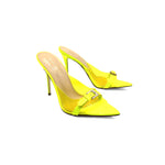 Sandalo Mules Vinyl Lime