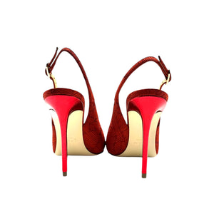 
                  
                    Slingback Red Pompei
                  
                